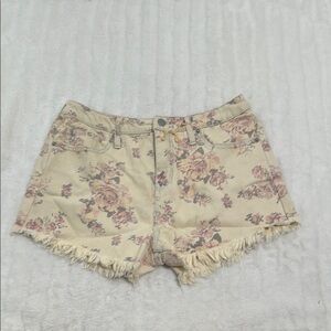 Mossimo Supply Co. Floral Jean Shorts